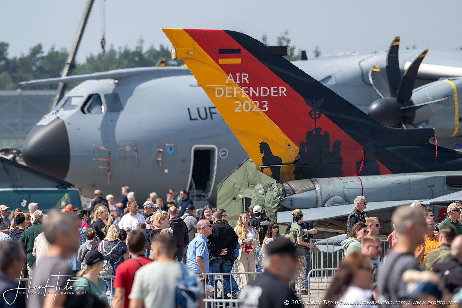 Tag der Bundeswehr 2024 at Faßberg airbase Germany
 Hero